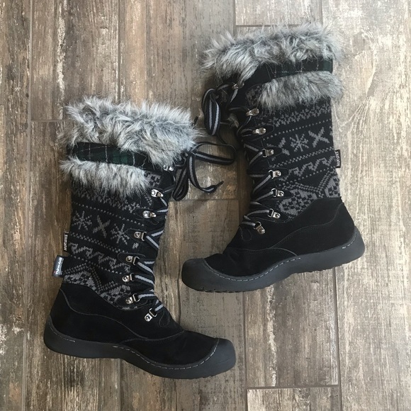 Muk Luks Shoes - Muk Luks Thinsulate faux fur tall Gwen boot Sz 9